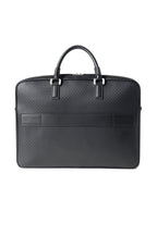 SERAPIAN | Stepan Briefcase With Calfskin Inserts | Black