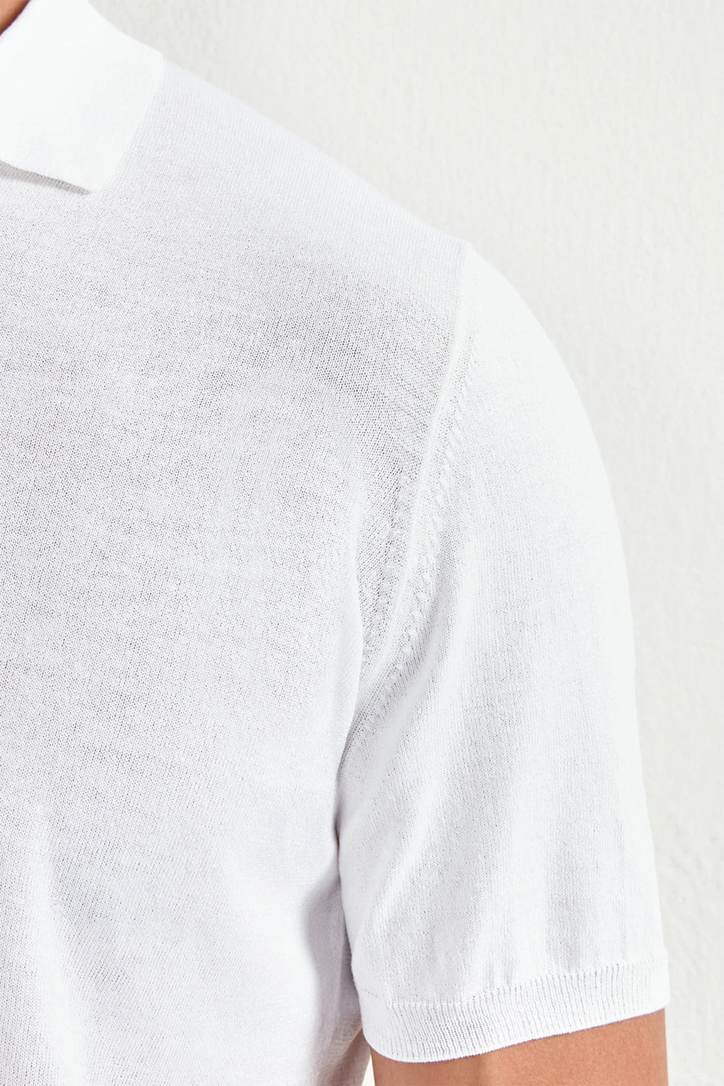 PINI PARMA | Cotton Polo | White