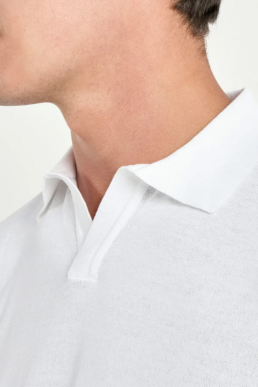 PINI PARMA | Cotton Polo | White