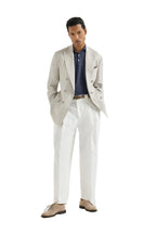 BRUNELLO CUCINELLI | Knit Polo With Trim | Dark Blue Melange