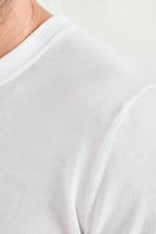 PINI PARMA | Crew Neck Tee | White