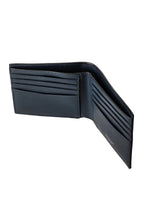 SERAPIAN | Mosaic Bi-Fold Wallet | Navy