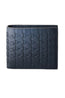 SERAPIAN | Mosaic Bi-Fold Wallet | Navy