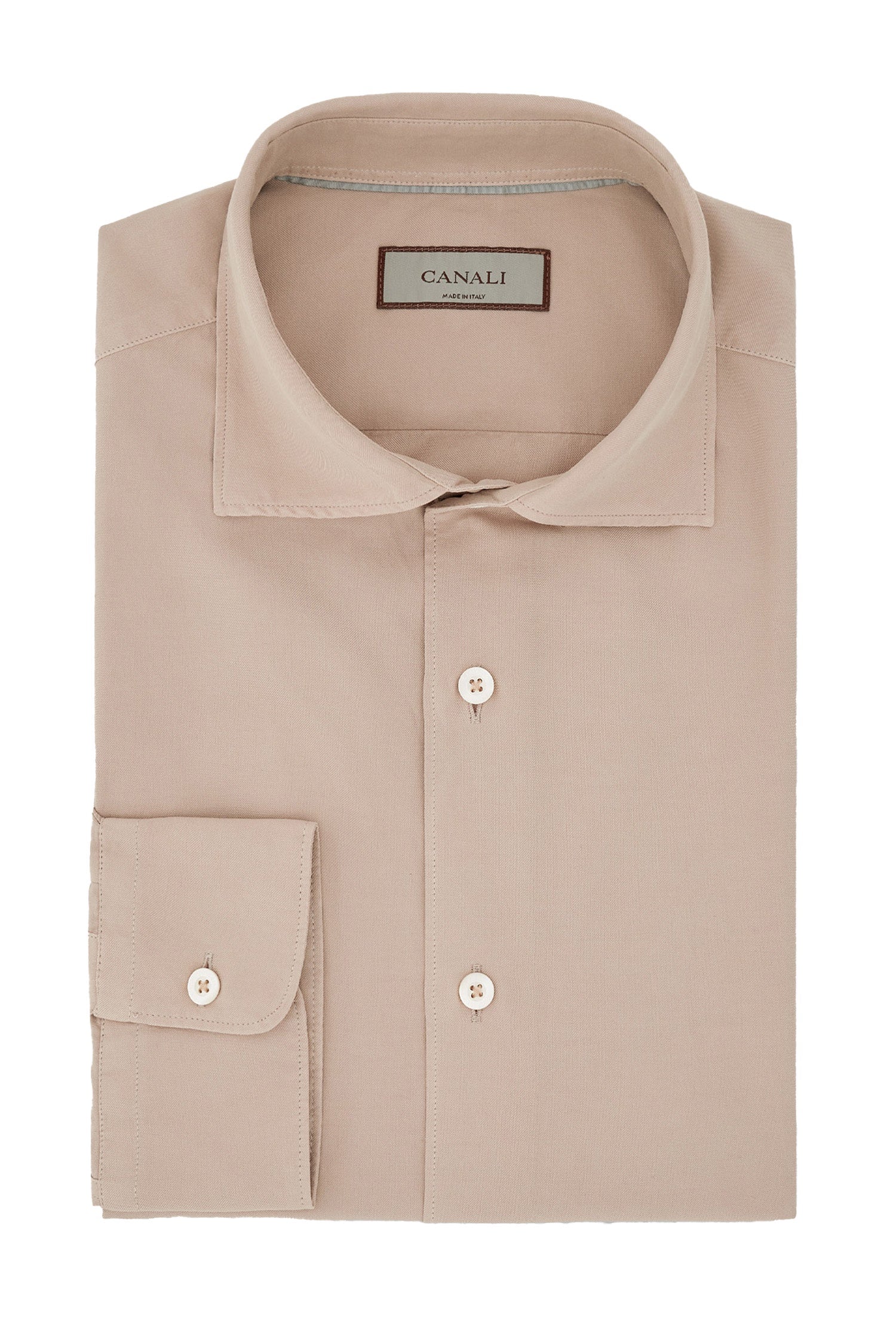 CANALI | Cotton And Silk Shirt | Beige