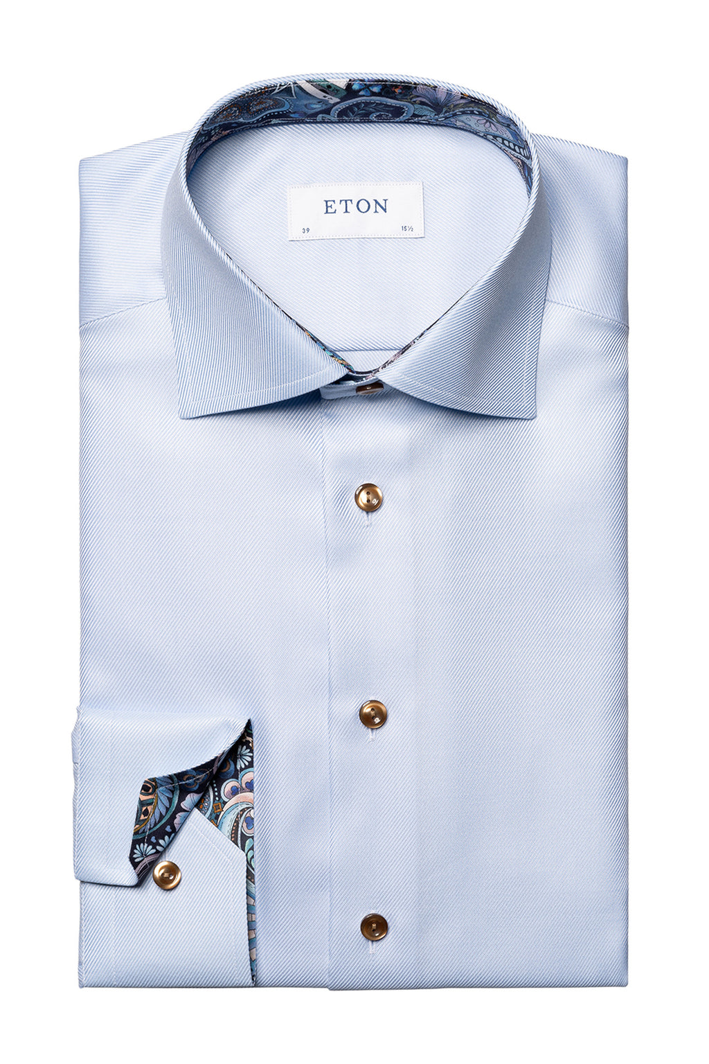 ETON | Shirt Choc Buttons | Blue