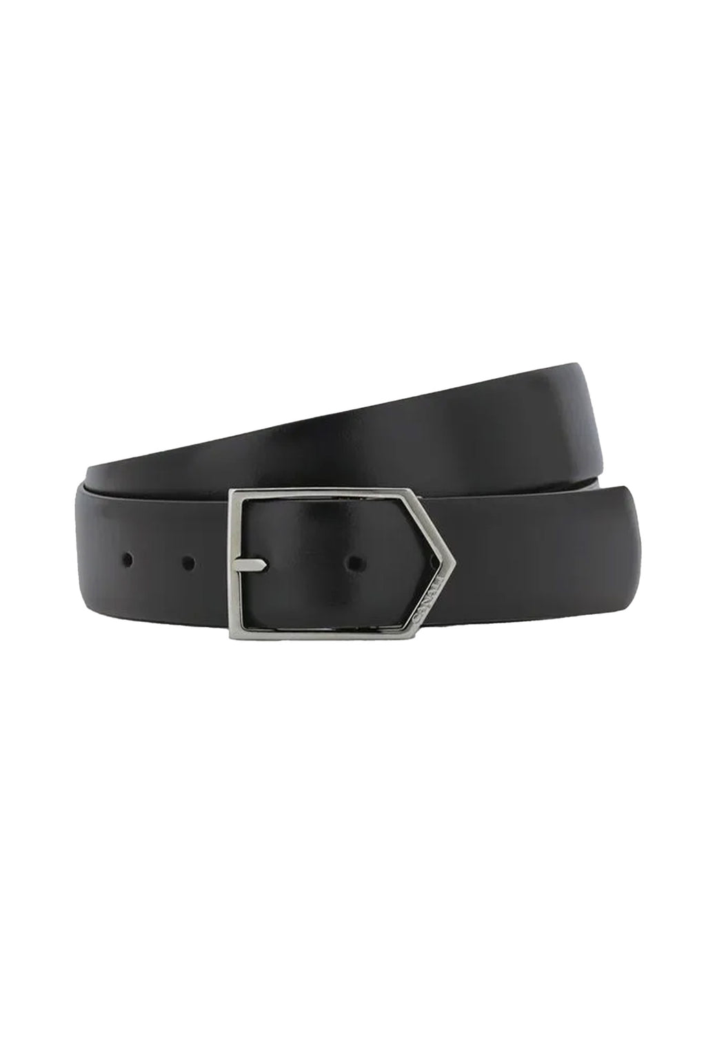CANALI | V-Buckle Reversible Belt | Black & Dark Brown