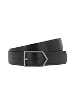 CANALI | V-Buckle Reversible Belt | Black & Dark Brown