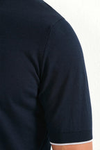 PINI PARMA | Crew Neck Tee | Navy