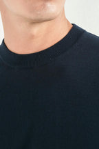 PINI PARMA | Crew Neck Tee | Navy