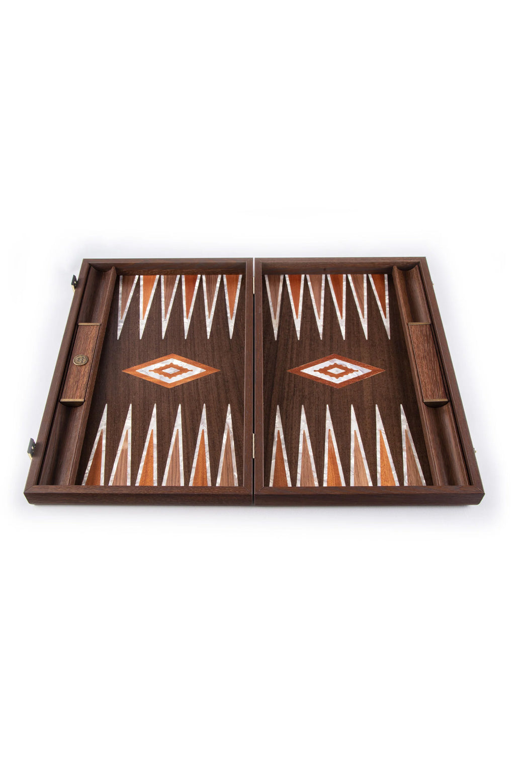 MANOPOULOS | Premium Backgammon Set 48x30cm | Pearl