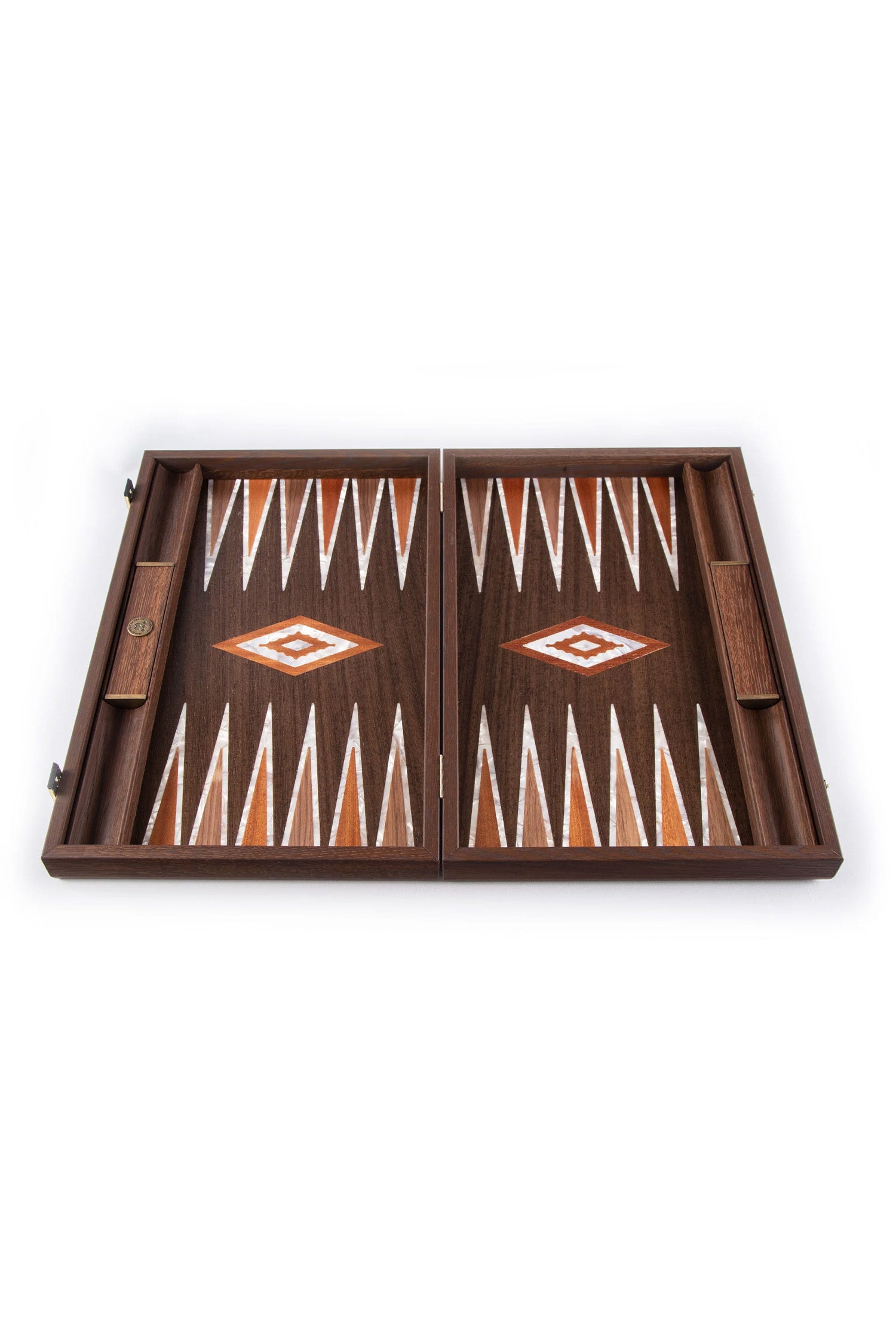 MANOPOULOS | Premium Backgammon Set 48x30cm | Pearl