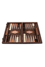 MANOPOULOS | Premium Backgammon Set 48x30cm | Pearl