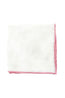 ASCOT | Linen Pocket Square With Edge | Pink