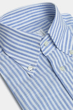 PINI PARMA | Sartorial Striped Shirt | Blue & White