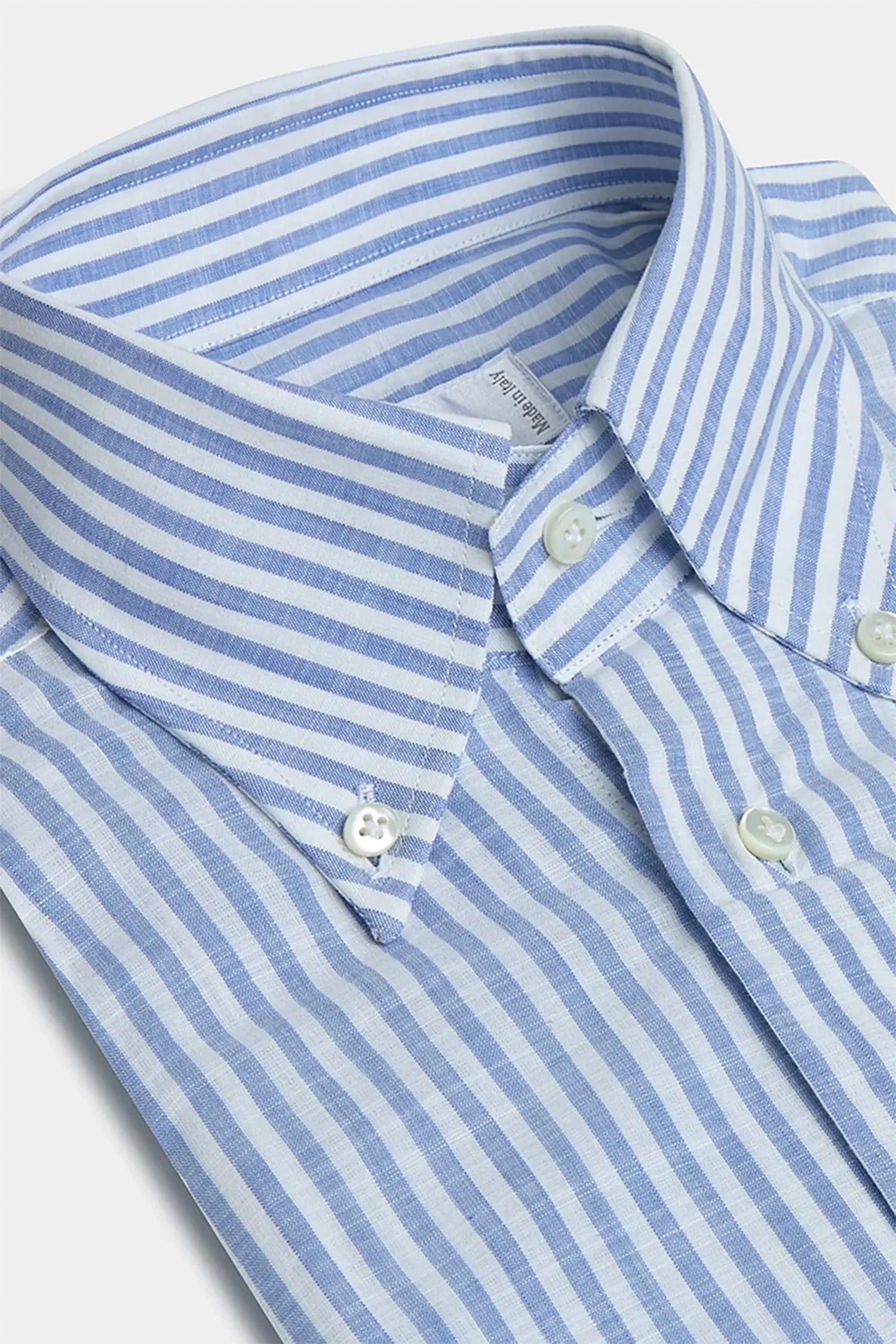 PINI PARMA | Sartorial Striped Shirt | Blue & White