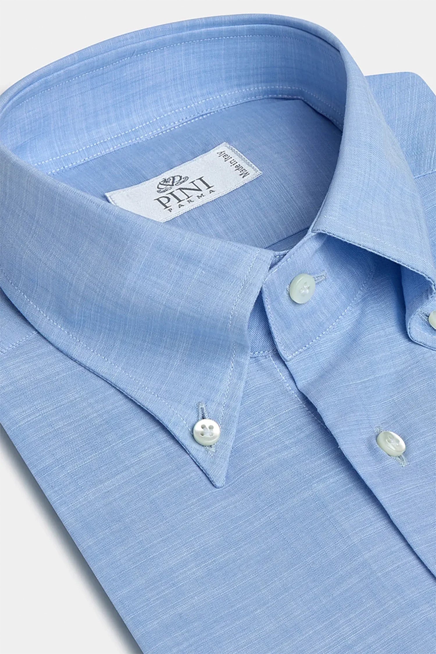 PINI PARMA | Sartorial Bamboo Shirt | Blue