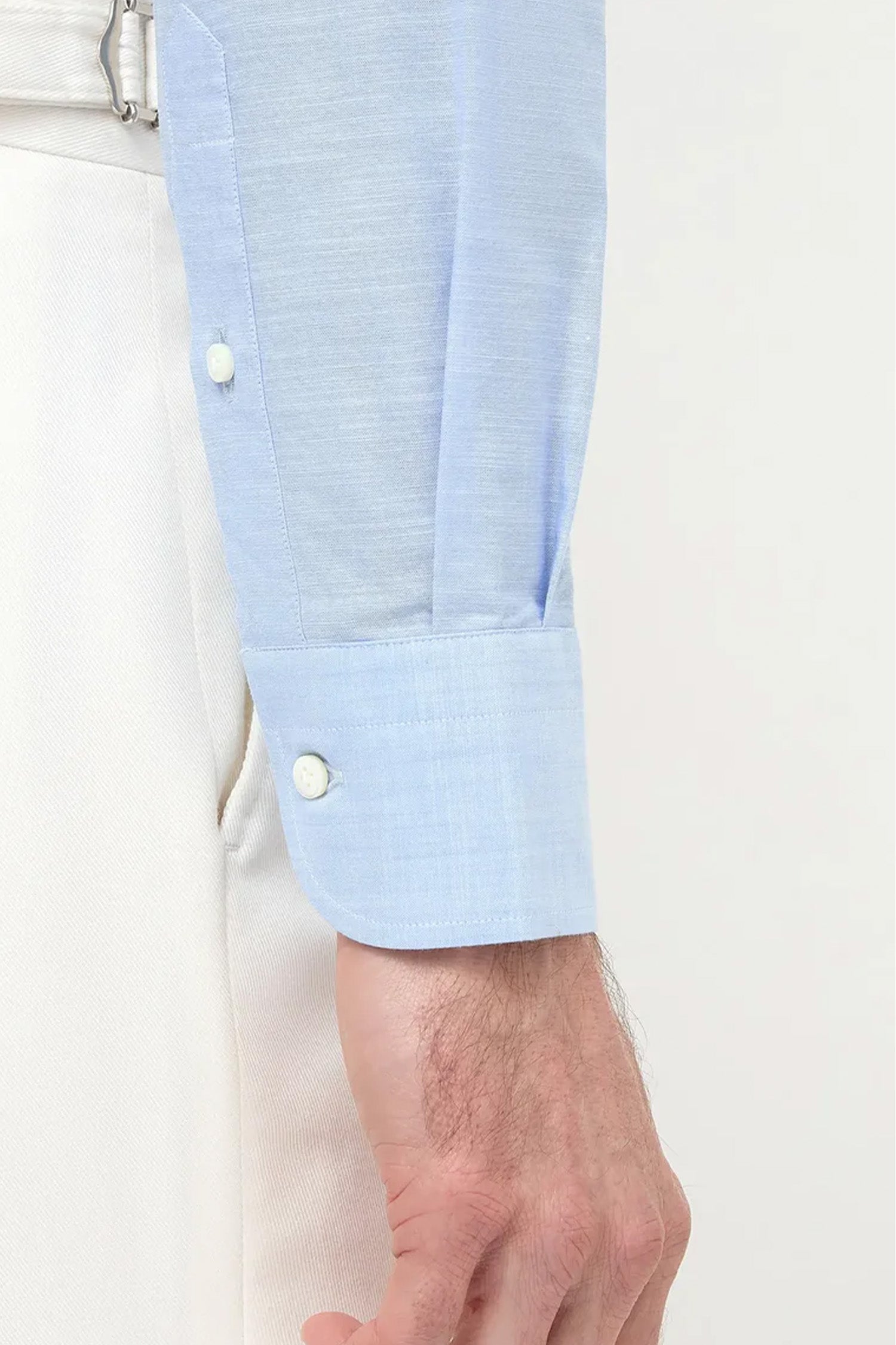 PINI PARMA | Sartorial Bamboo Shirt | Blue
