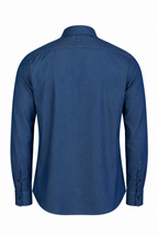 CANALI | Chambray Shirt | Dark Blue