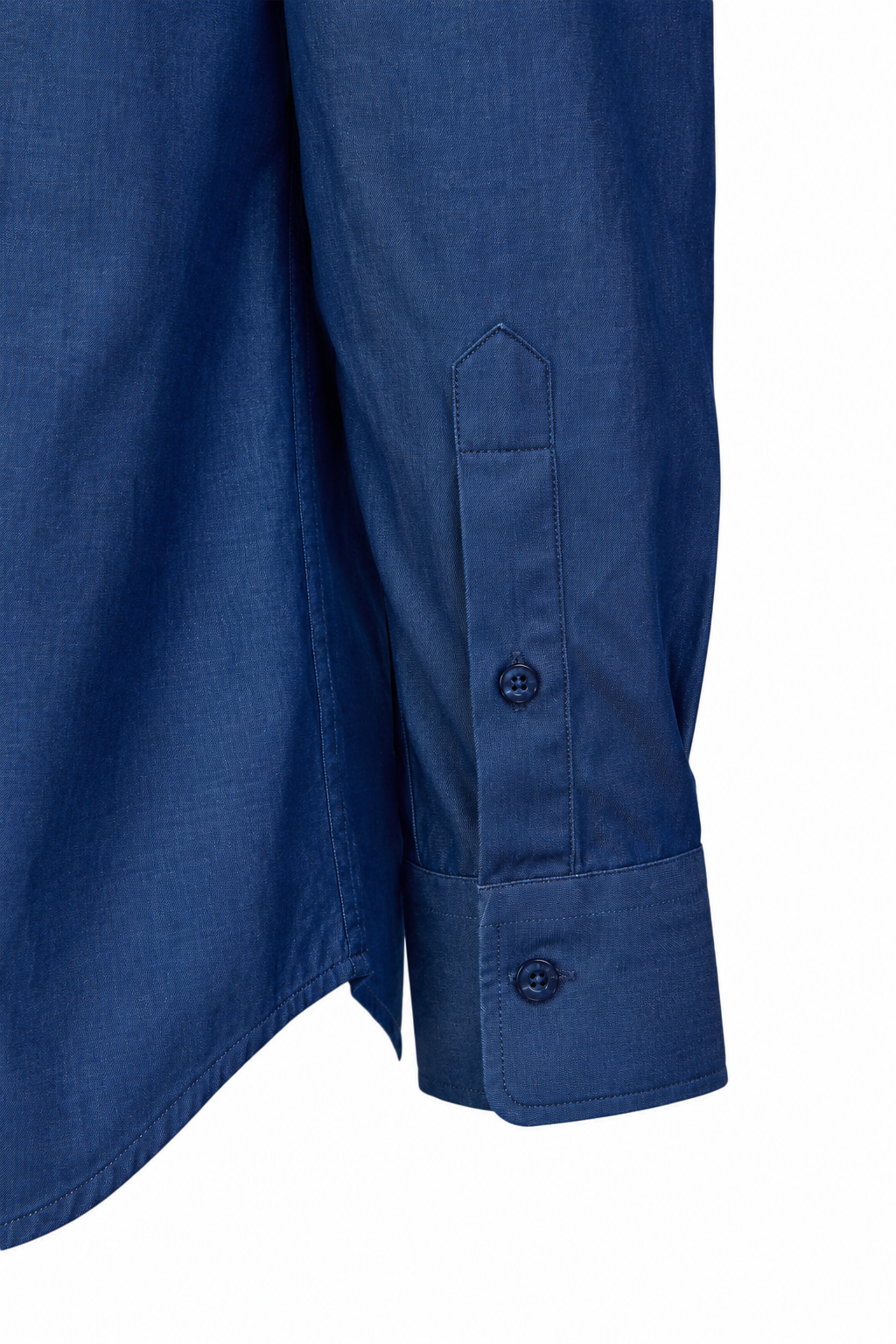 CANALI | Chambray Shirt | Dark Blue