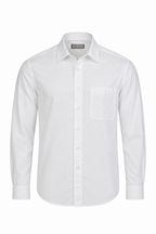 CANALI | Shirt With Embroidered Pocket | White