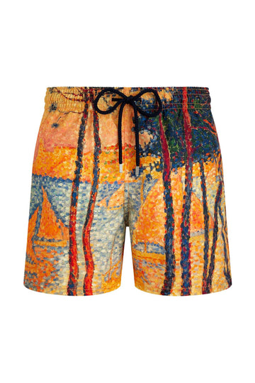 VILEBREQUIN Sunset Voile Et Pins Swim Shorts