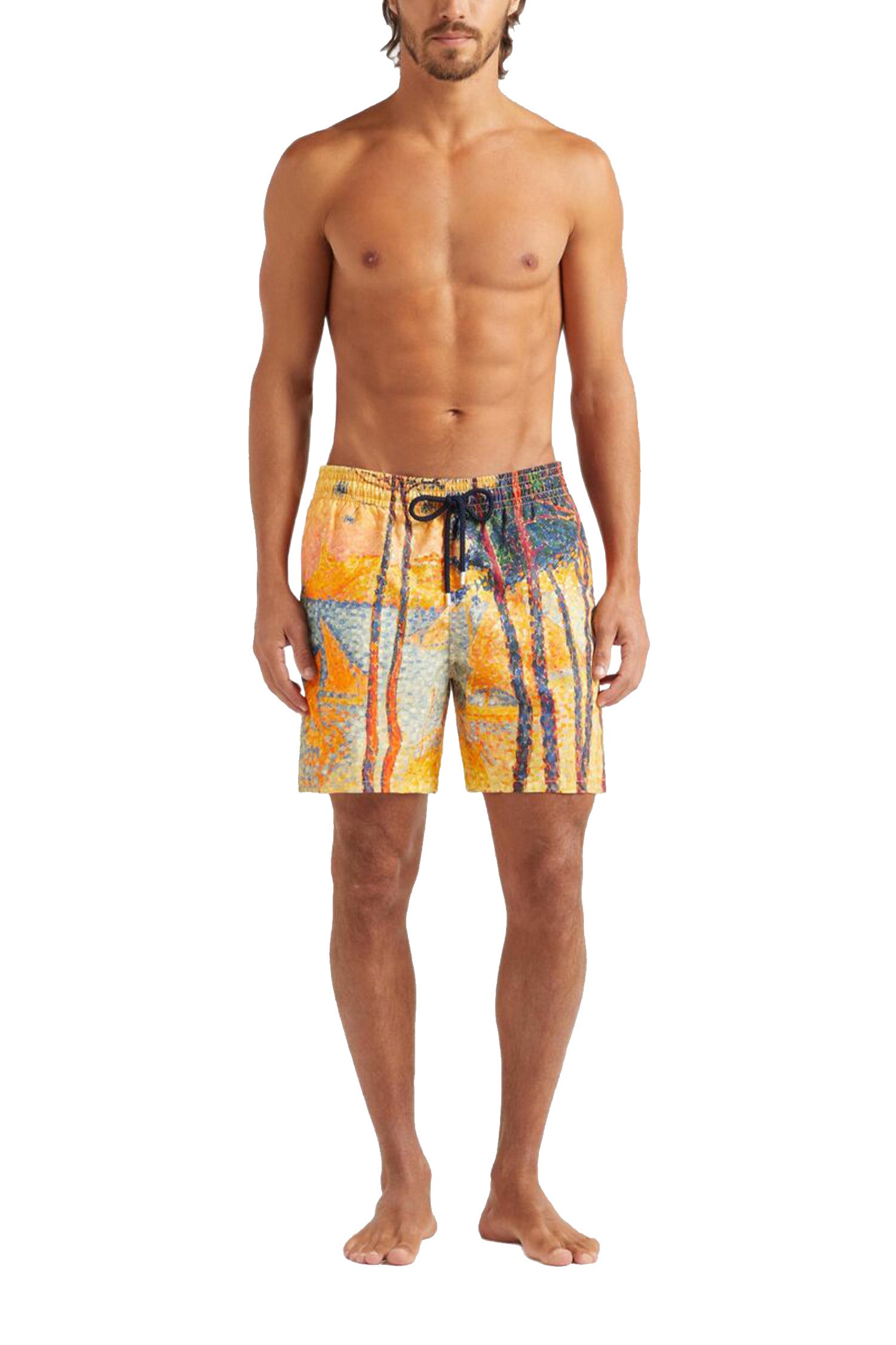 VILEBREQUIN | Voile Et Pins Swim Shorts | Sunset