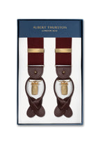 ALBERT THURSTON | Plain 2-In-1 Braces | Wine
