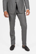 CANALI | Drop 7 Wool & Silk Pinstripe Suit | Grey