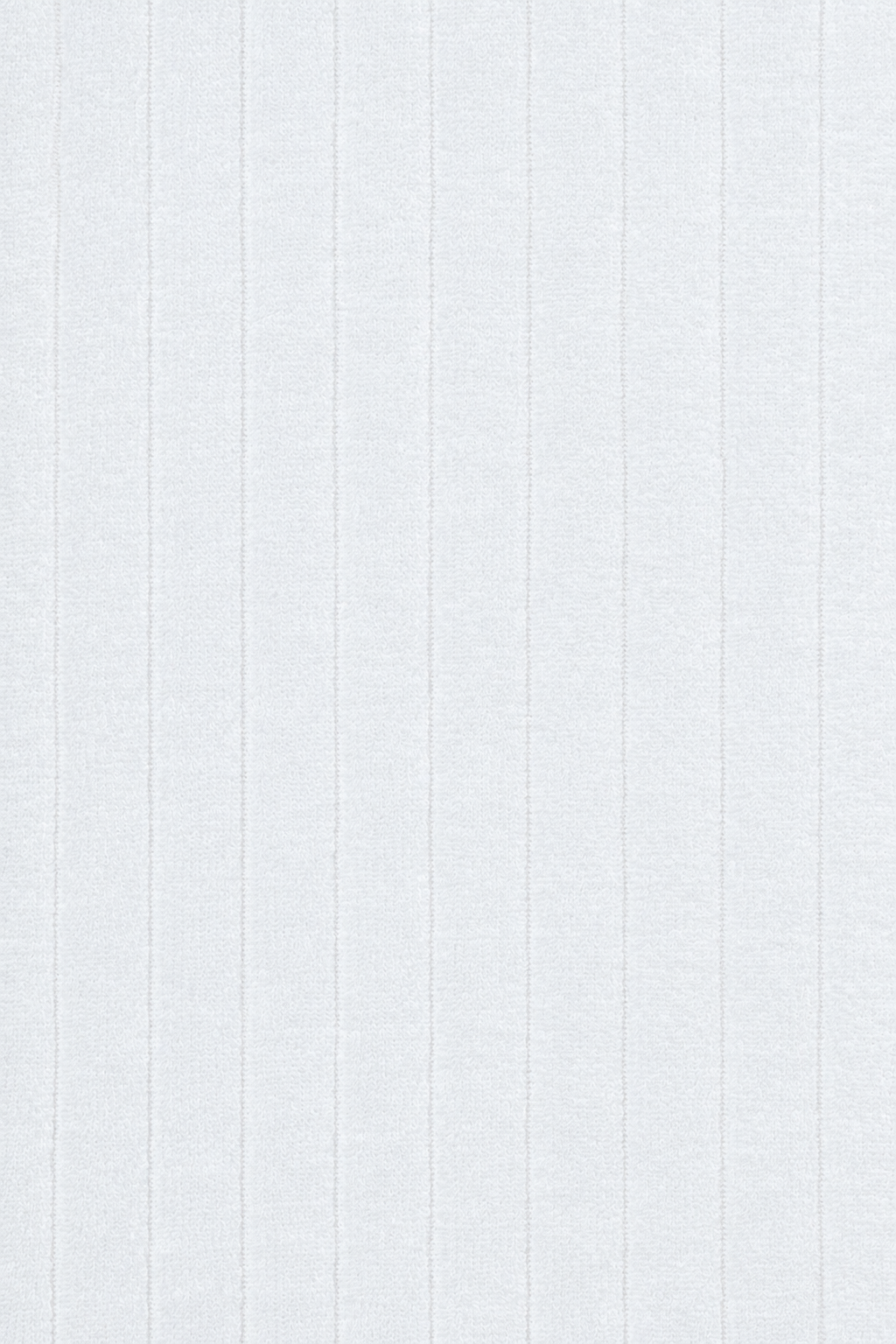 FEDELI | Ribbed Terry Polo | White