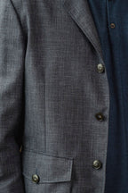 CANALI | Unstructured 2 Pocket Jacket | Dark Blue