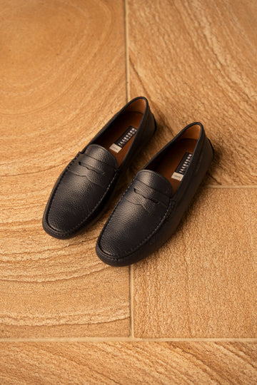 FRATELLI ROSSETTI Dark Blue Driving Loafer