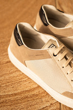 FRATELLI ROSSETTI | Perforated Sand Shoe | Latte