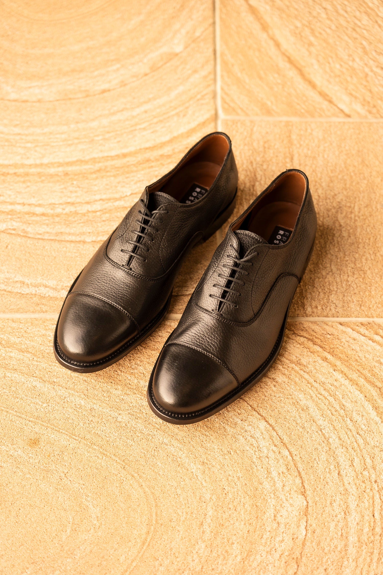FRATELLI ROSSETTI | Deerskin Lace-Up | Black