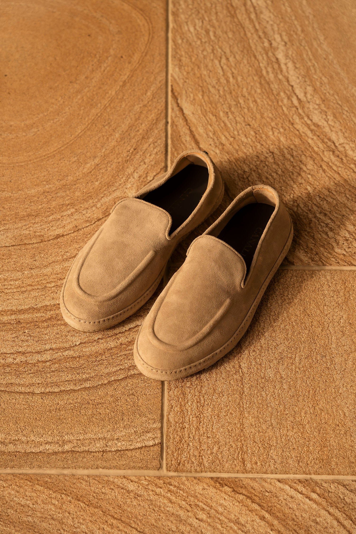 CANALI | Unlined Loafer | Light Brown