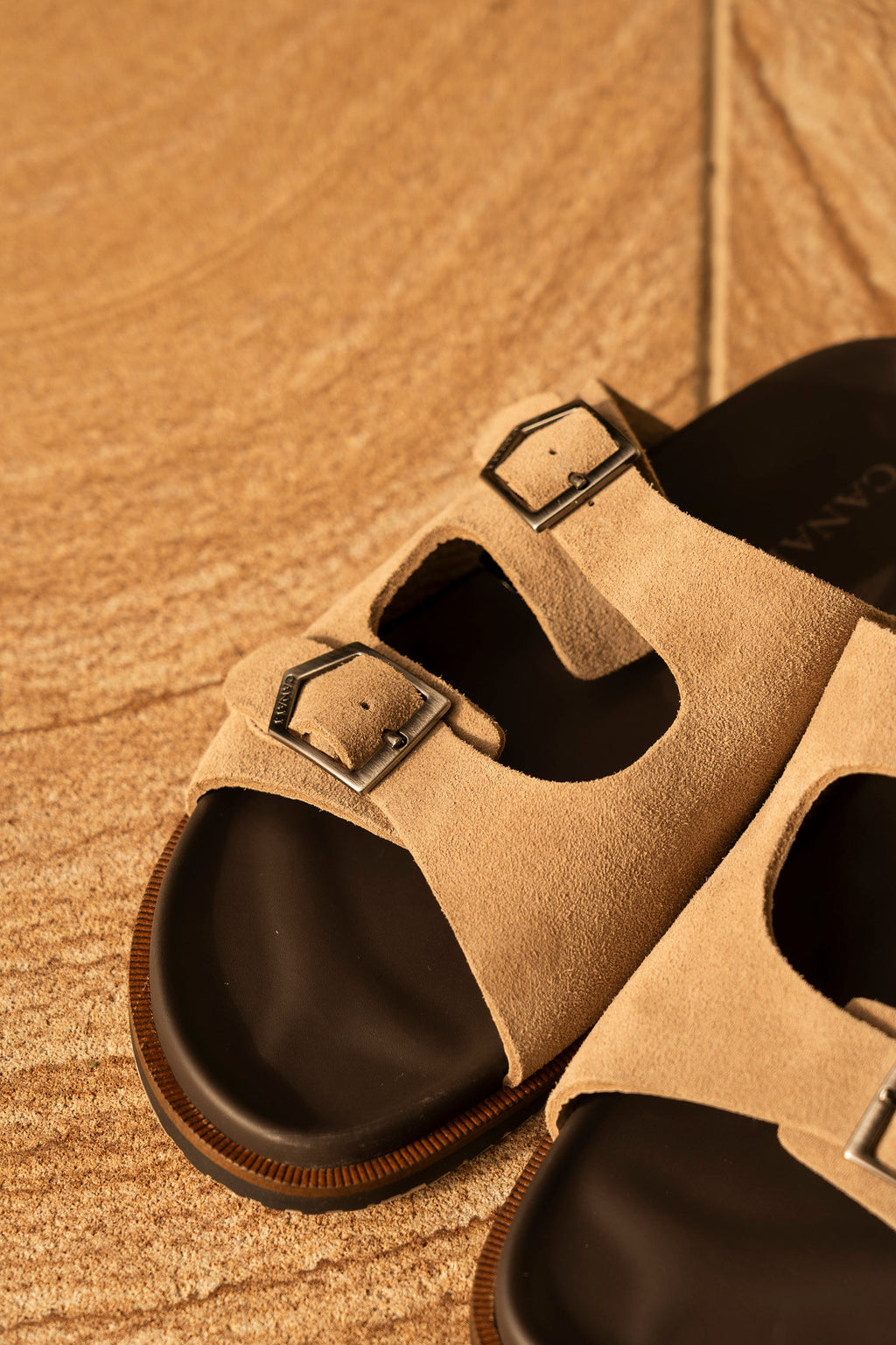 CANALI | Suede Slide | Light Brown