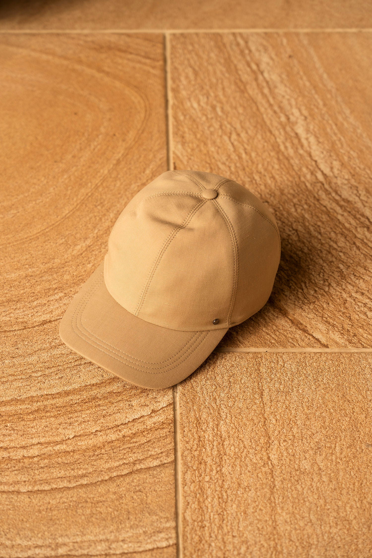 CANALI | Linen & Silk Cap | Taupe