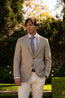 CANALI | Drop 7 Wool Blend Jacket | Light Brown