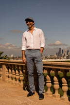 CANALI | Self-Checked Shirt | White