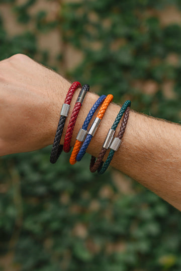 MO Assorted Thick Double Wrap Bracelet