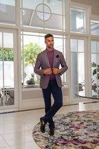 CANALI | Unlined Jacket | Mauve