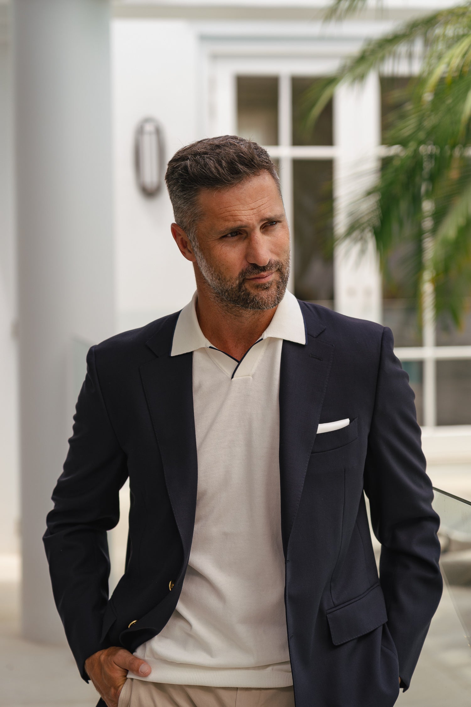 CANALI | Reefer Jacket | Navy