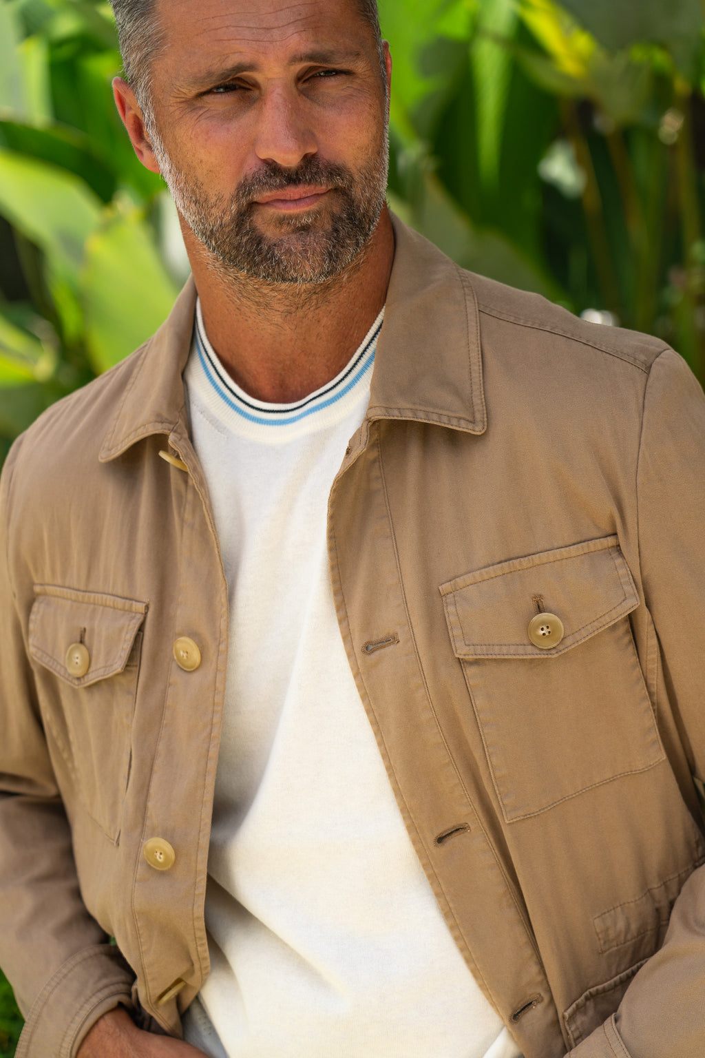 CANALI | Safari Jacket | Taupe
