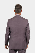 CANALI | Two-Tone Suit | Mauve