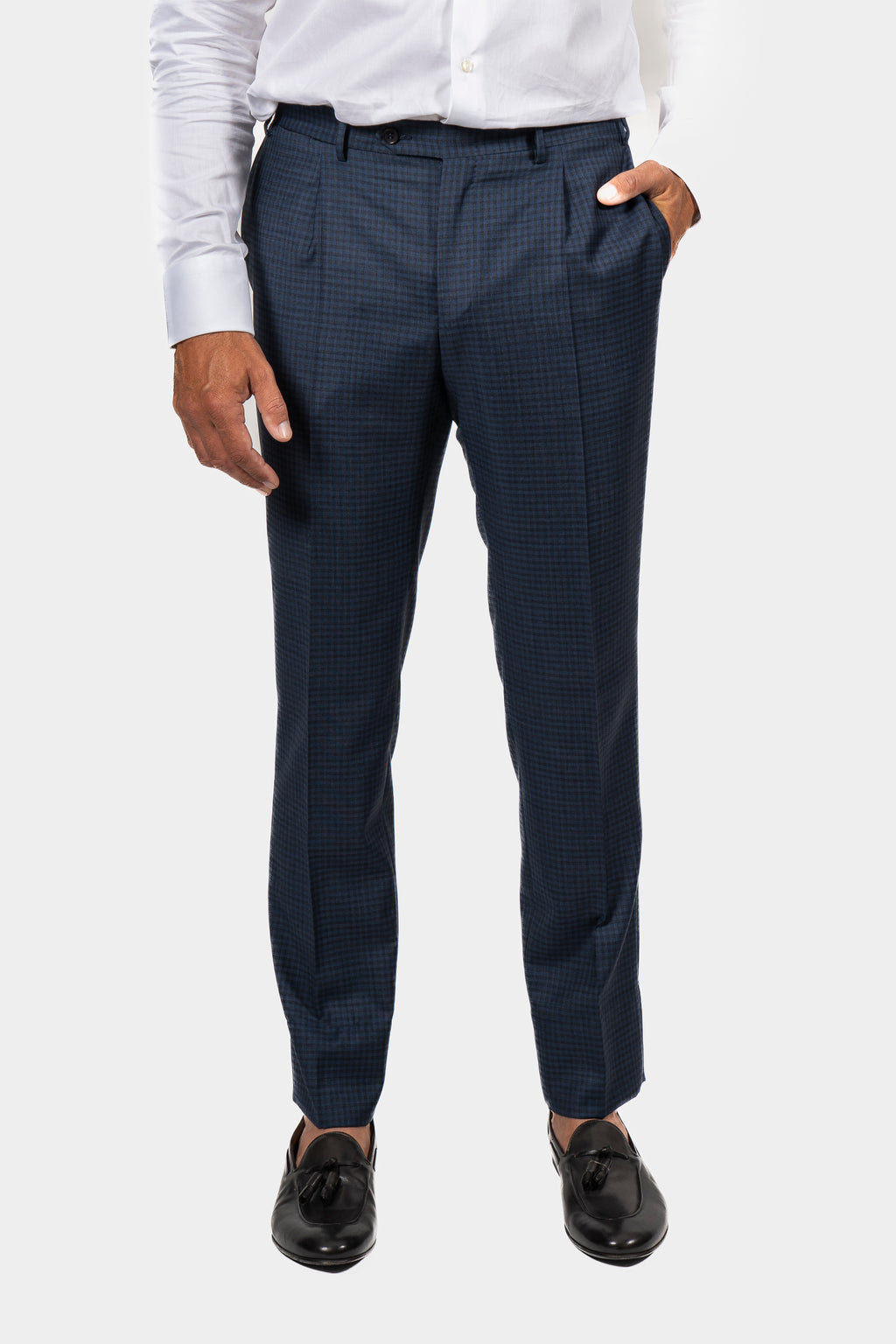 CANALI | Capri Unlined Suit | Navy & Black