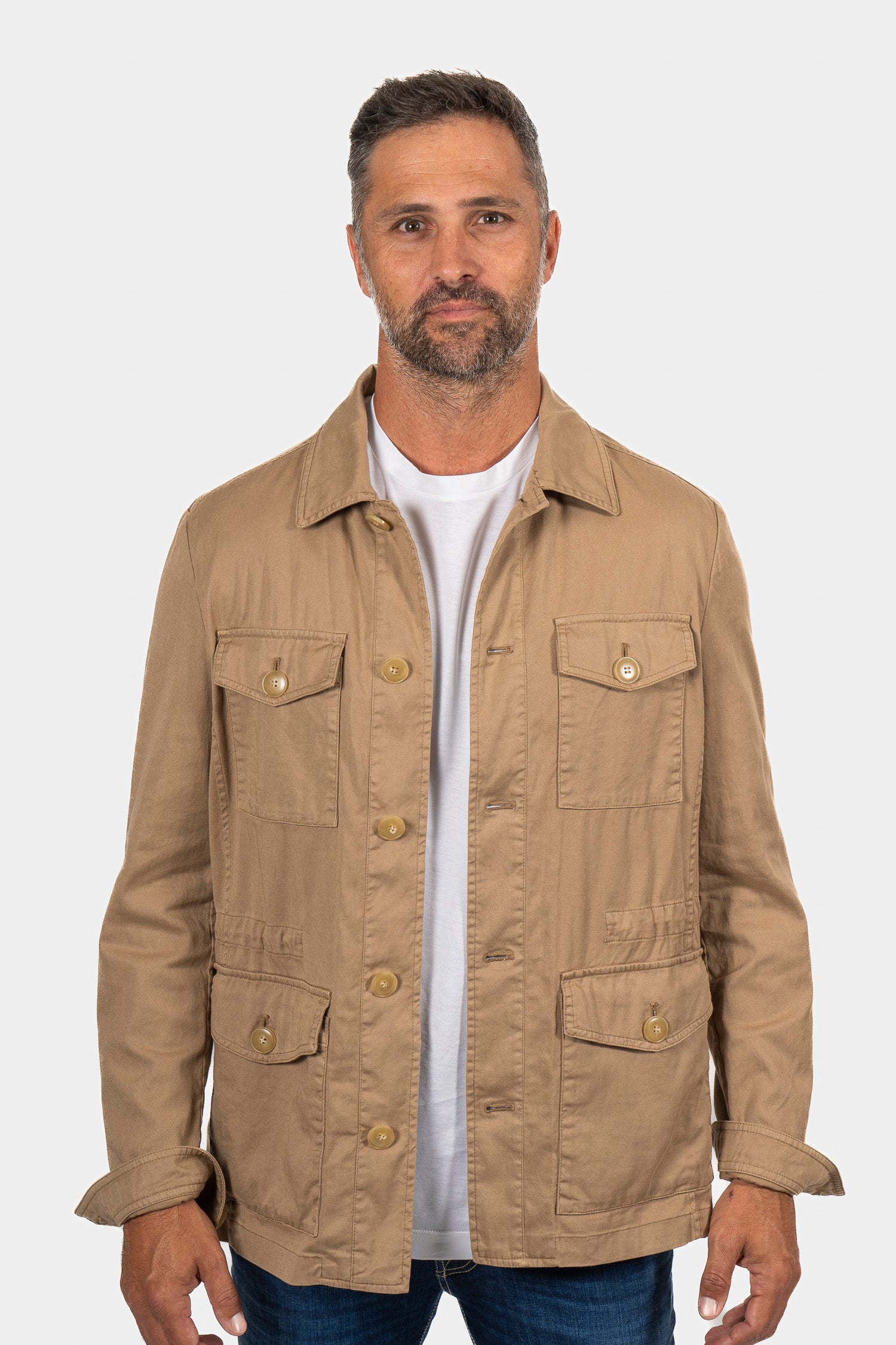 CANALI | Safari Jacket | Taupe