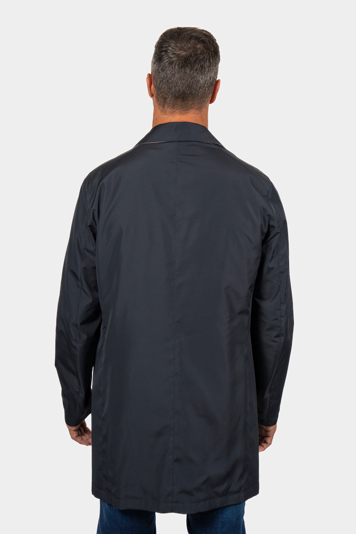 CANALI | Reversible Raincoat | Navy & Beige