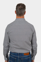 CANALI | Spot On Check Shirt | Navy & Red