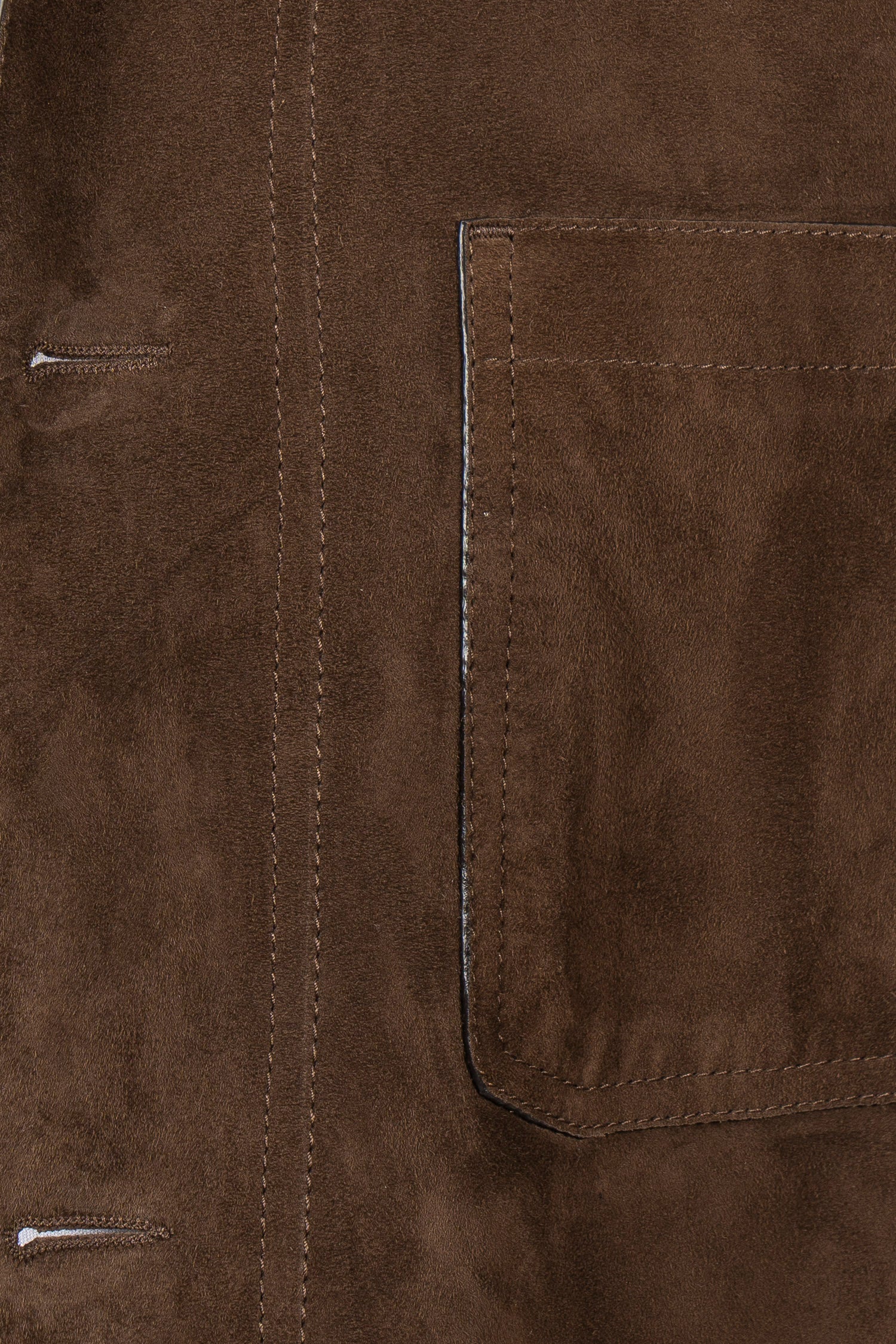 BRIONI | Suede Jacket | Chocolate