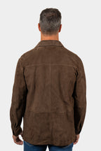 BRIONI | Suede Jacket | Chocolate