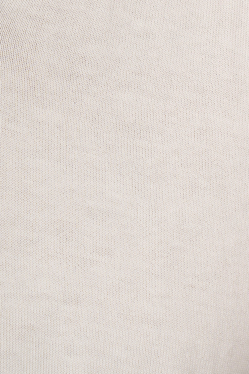 CANALI | V-Neck Knit Polo | Off-White